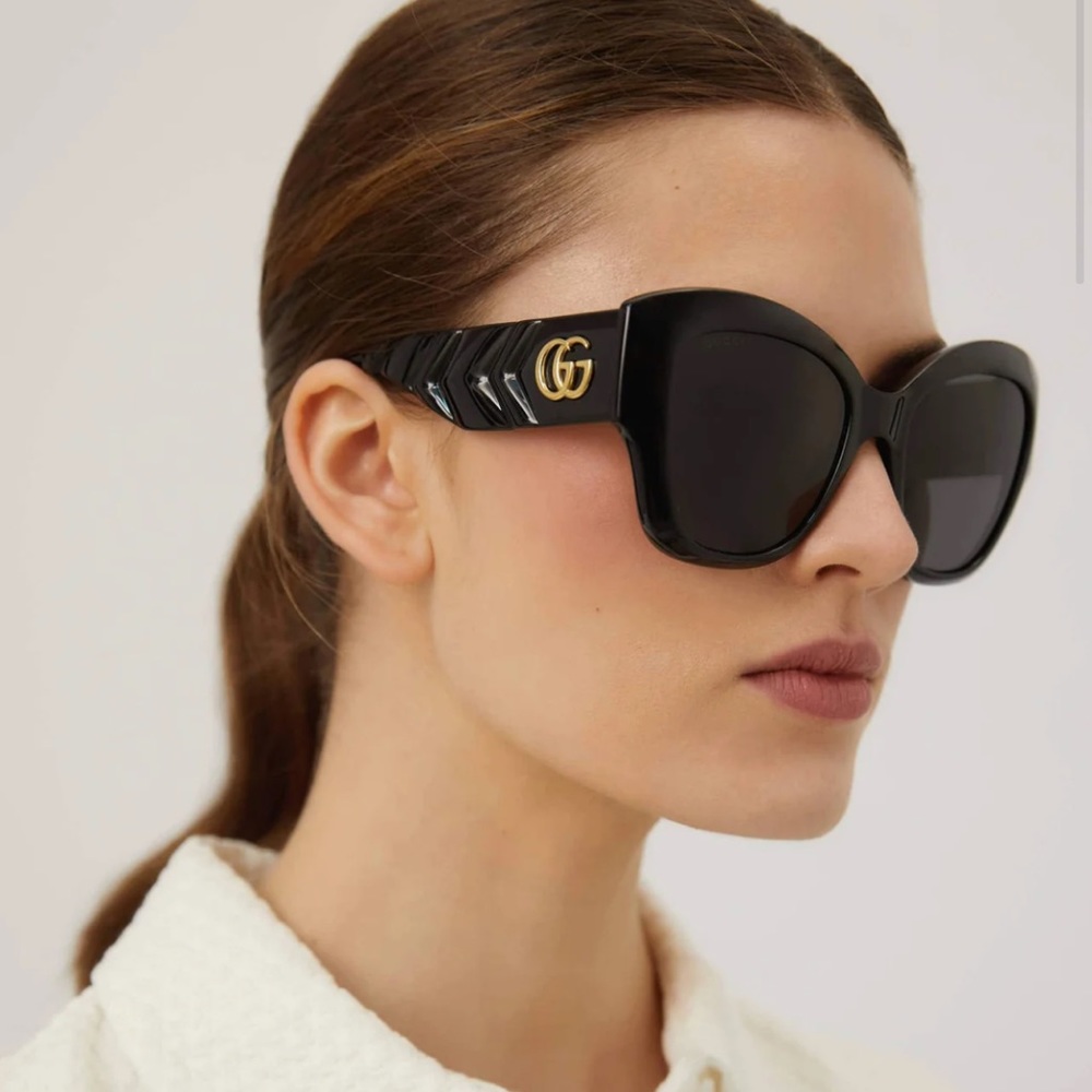 Gucci 53mm Cat Eye Sunglasses
